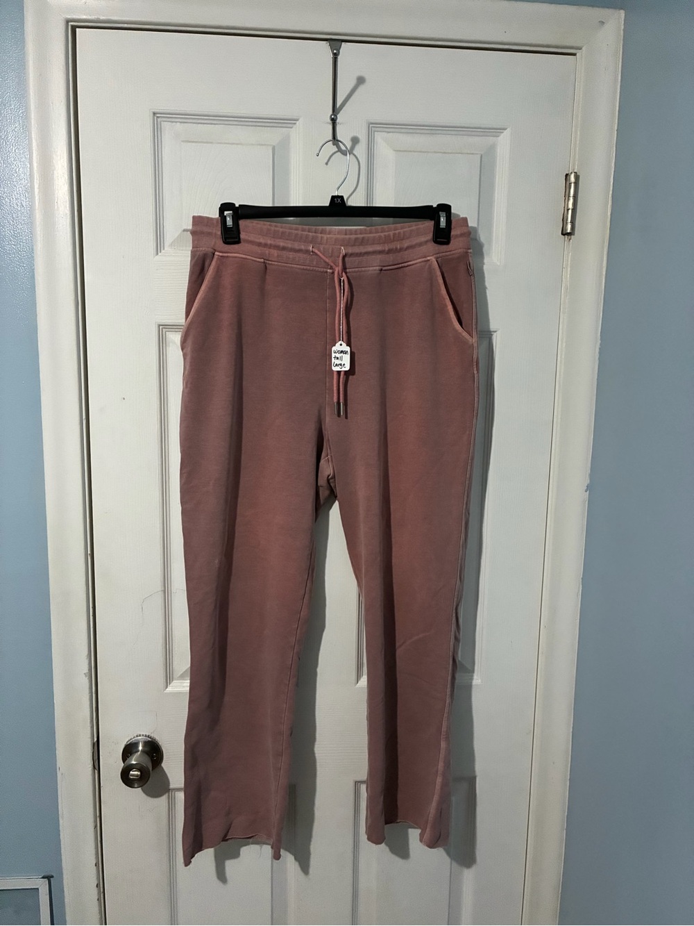 Eddie Bauer Rose Mauve Drawstring Jogger Pants